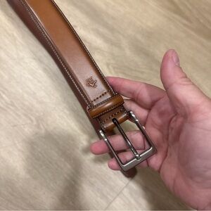 Men's Brown Leather Belt